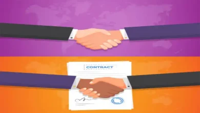 متن قرارداد کاری دستی